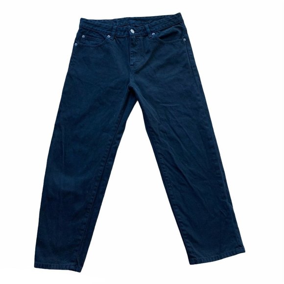 Dr. Denim Denim - Dr. Denim Nora Retro Black High Waisted Mom Jeans